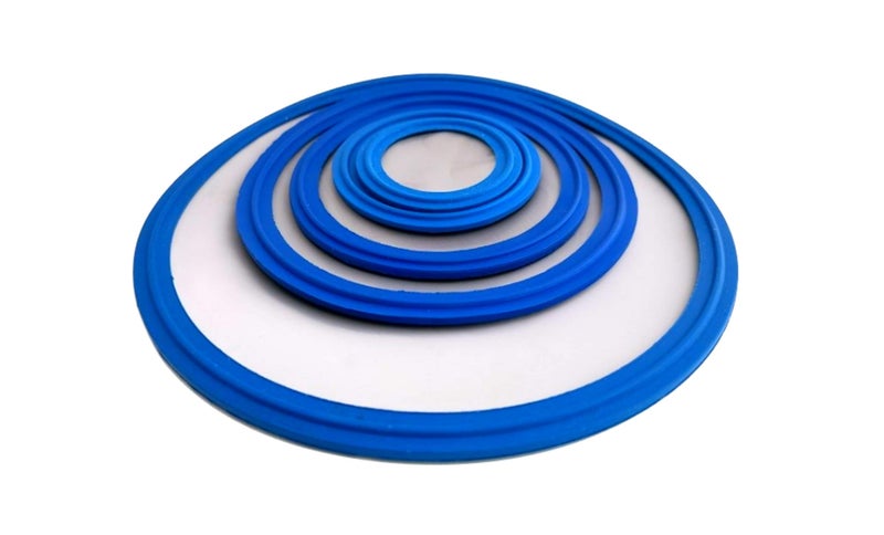 ARTESIAN SYSTEMS 5 Micron VITON/FKM Tri Clamp Screen Filter Gasket 316L (5Uf Micron/2000Mesh) Stainless Steel Pharmaceutical Grade Filter Mesh. VITON with & FDA Certification (1.5") - Image 4